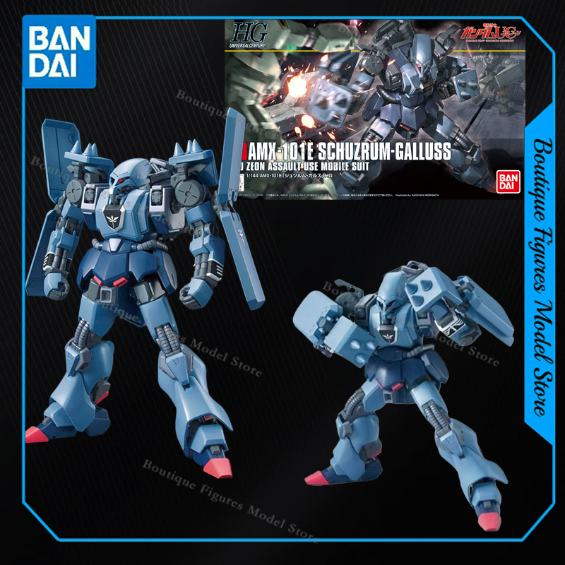 Bandai Model Gundam Hg - バンダイオリジナル HG AMX-101E シュシュルム・ガルスガンダムアニメアクションフィギュア組立モデルコレクションギフト子供のおもちゃ