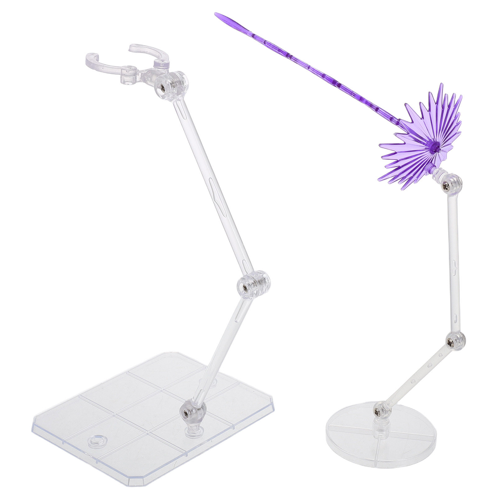 Action Figure Stand - 1セット エネルギーエフェクトディスプレイスタンド アセンブリホルダー アクションフィギュアベース 車のダッシュボード装飾アクセサリー バストモデルフィギュア
