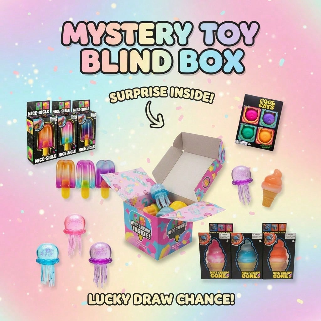 100個以上入り感覚玩具スクイーズブラインドボックスシリーズ - Mystery Box Blind Bag のレビューと価格