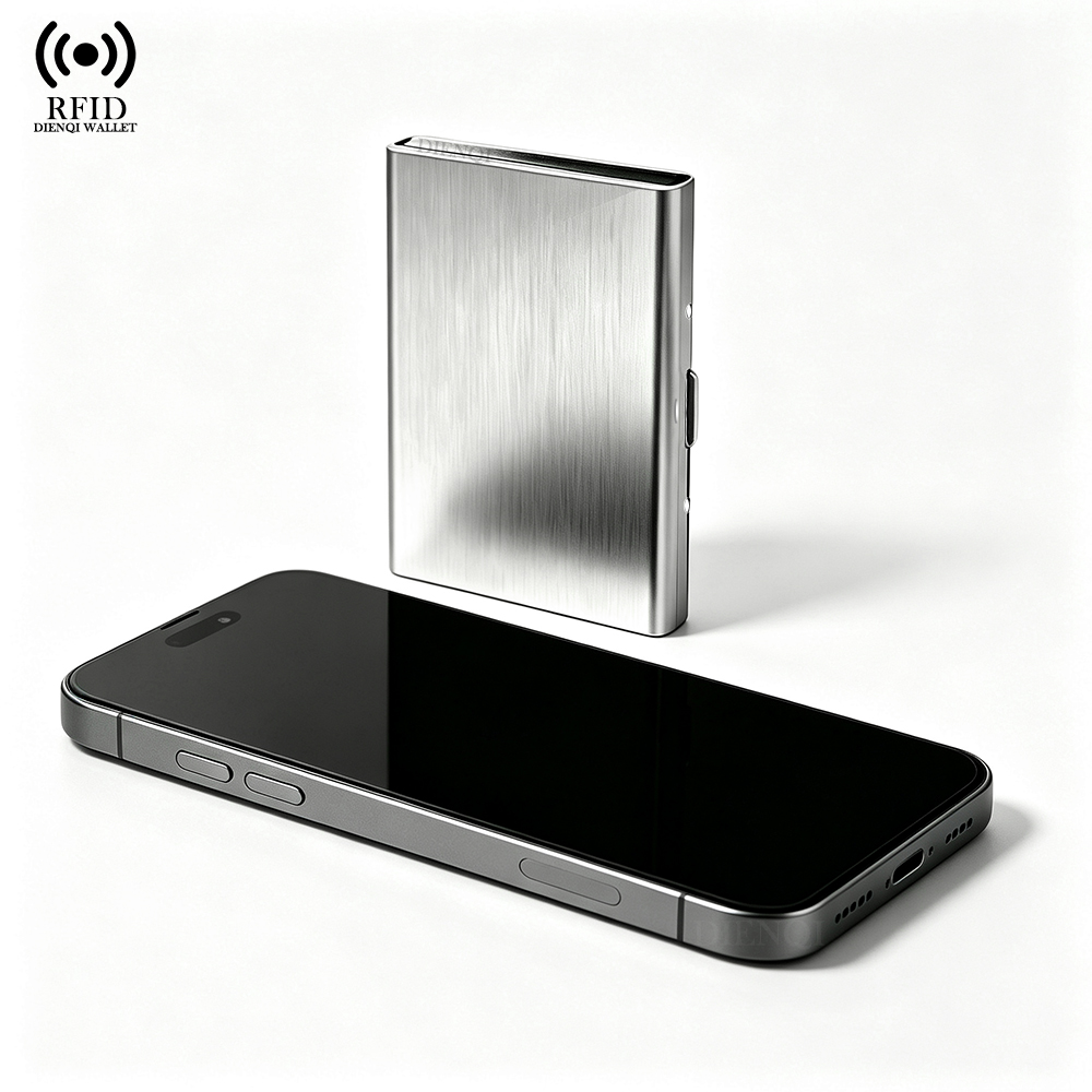 RFID ビジネスカードホルダー カードウォレット アルミニ - Card Top Loader のレビューと価格