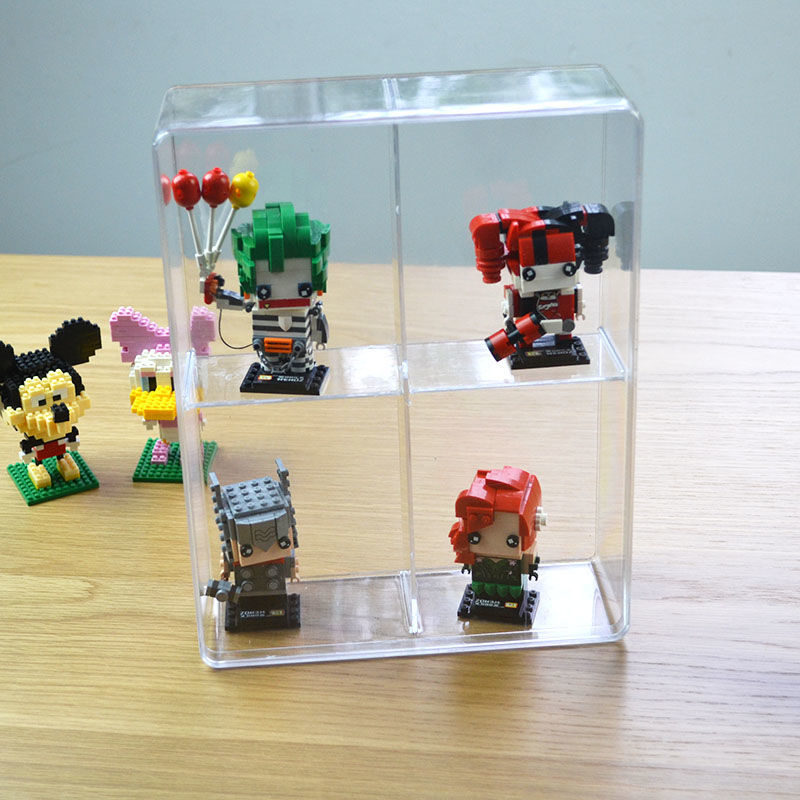 18 グリッドアクリルディスプレイボックスレゴフィギュア収納 - Lego Minifigure Holder のレビューと価格