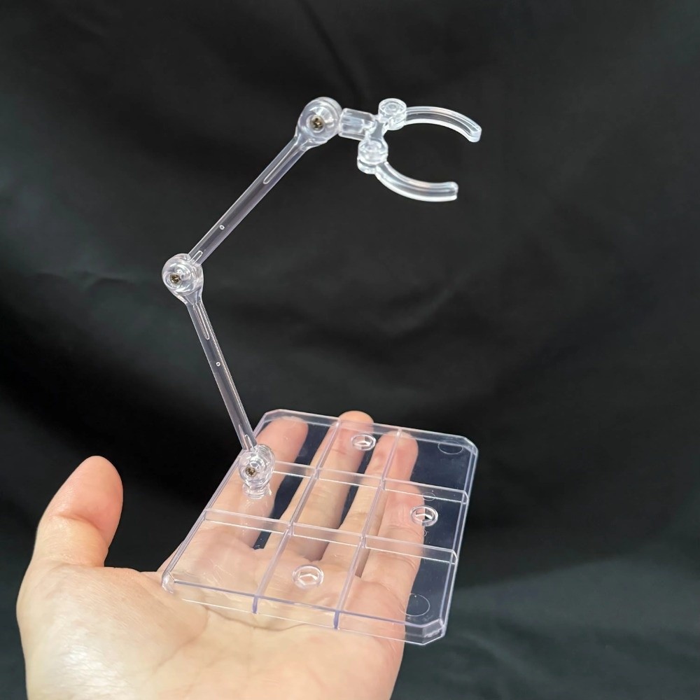 新しい透明アクションフィギュアディスプレイスタンド可動ラック - Action Figure Stand のレビューと価格
