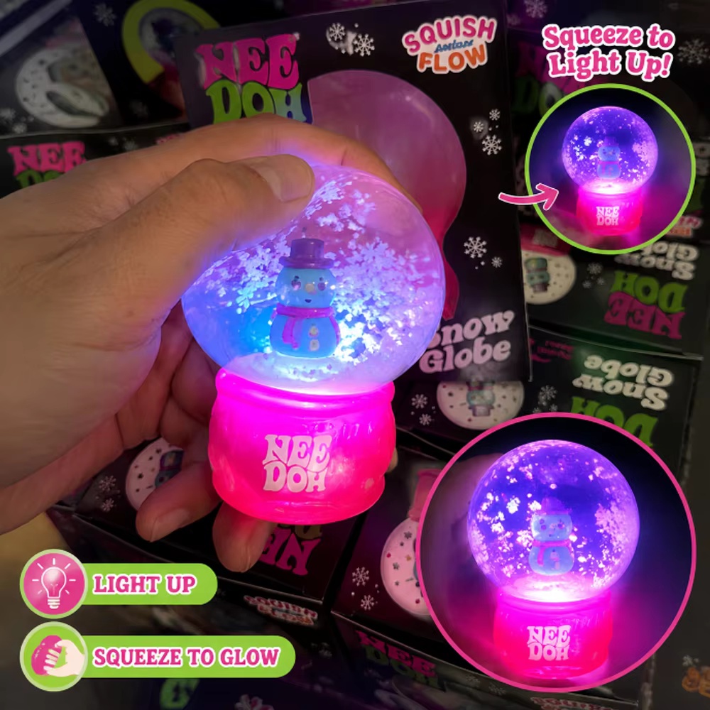最新の人気商品 NeeDoh スクイッシュフロー スノーグロ - Fidget Cube Original のレビューと価格
