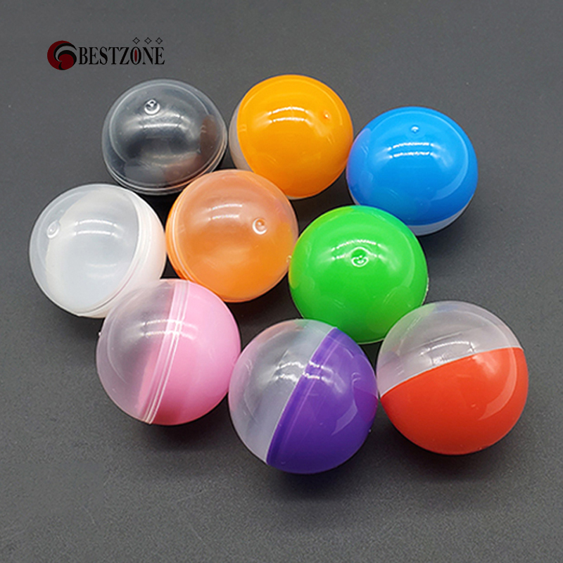 20個/ロット 直径40MM プラスチック製おもちゃカプセル - Capsule Toy Gashapon のレビューと価格